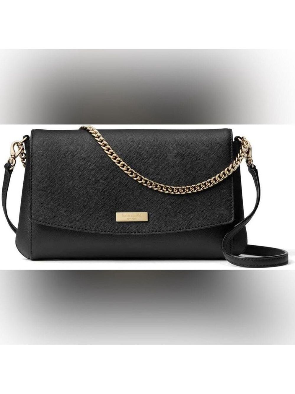 Kate Spade New York Greer Laurel Way Black Crossbody Purse